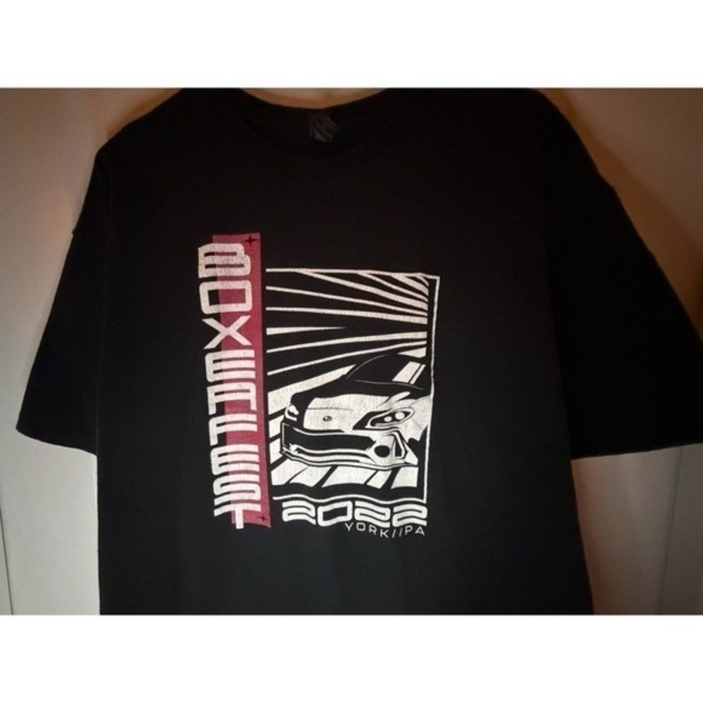 2022 Boxerfest York Pennsylvania Subaru Car Festival Graphic T-Shirt Sz Mens‎ XL